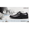 china brand leather men shoes leather open dress shoes men working shoes